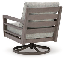 Load image into Gallery viewer, Hillside Barn - Swivel Lounge W/ Cushion - Gray / Brown
