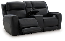 Load image into Gallery viewer, 5Z-Comfort - Relaxation - Power Reclining Loveseat with Console / Adj Headrest
