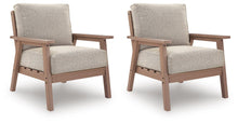 Load image into Gallery viewer, Grover Beach - Lounge Chair With Cushion (Set of 2) - Driftwood
