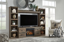 Load image into Gallery viewer, Trinell - 4-Piece Entertainment Center With 60" TV Stand

