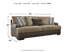 Load image into Gallery viewer, Alesbury - Sofa - Chocolate
