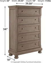 Load image into Gallery viewer, Lettner - Sleigh Bedroom Set
