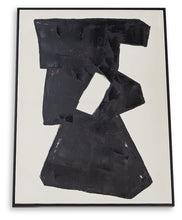 Load image into Gallery viewer, Garviery - Wall Art - Black / Cream
