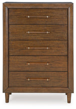 Load image into Gallery viewer, Lyncott - Five Drawer Chest - Brown
