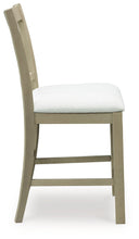 Load image into Gallery viewer, Calmoro - Upholstered Barstool (Set of 2) - Off White / Gray

