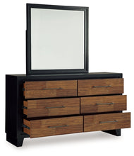 Load image into Gallery viewer, Kraeburn - Dresser And Mirror - Brown / Black
