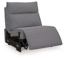 Load image into Gallery viewer, Modmax II - 8-Piece Power Reclining Sectional With LAF Press Back Power Chaise And Console - Salt And Pepper
