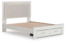 Load image into Gallery viewer, Zuraleus - Upholstered Panel Platform Storage Bed
