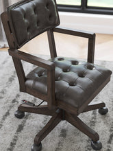 Load image into Gallery viewer, Breckington - Home Office Desk Chair - Dark Brown
