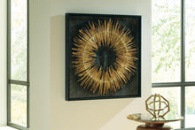 Load image into Gallery viewer, Buddins - Wall Art - Black / Gold Finish
