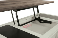 Load image into Gallery viewer, Bolanburg - Lift Top Cocktail Table - White / Brown / Beige
