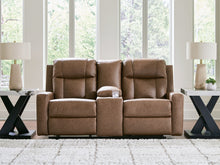 Load image into Gallery viewer, Mackmenville - Double Reclining Loveseat With Console
