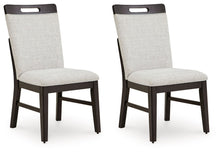 Load image into Gallery viewer, Neymorton - 7 Pc. - Rectangular Extension Table, 6 Side Chairs - Dark Grayish Brown
