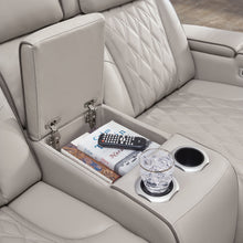 Load image into Gallery viewer, Boyington - Power Reclining Loveseat With Console/Adj Hdrst
