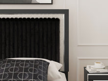 Load image into Gallery viewer, Zuraleus - Upholstered Panel Platform Bed With Roll Slats
