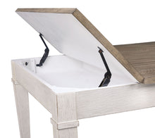 Load image into Gallery viewer, Skempton - RECT DRM Table w/Storage - White
