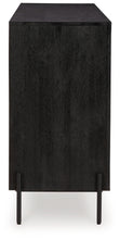 Load image into Gallery viewer, Vallisburg - Accent Cabinet - Black / Natural
