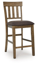 Load image into Gallery viewer, Urbinforte - Upholstered Barstool (Set of 2) - Light Brown
