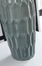 Load image into Gallery viewer, Hadbury - Ceramic Table Lamp (Set of 2) - Pale Blue / Teal
