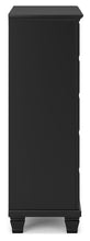 Load image into Gallery viewer, Lanolee - Five Drawer Chest - Black
