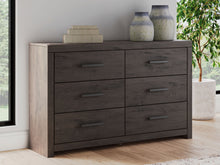 Load image into Gallery viewer, Prendonea - Six Drawer Dresser - Charcoal
