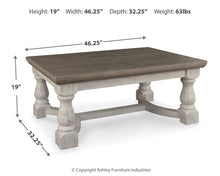 Load image into Gallery viewer, Havalance - Rectangular Cocktail Table - Gray / White
