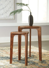 Load image into Gallery viewer, Brynnleigh - Accent Table Set (Set of 2) - Medium Brown
