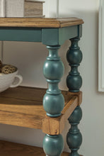 Load image into Gallery viewer, Finnworth - Console Sofa Table - Blue / Brown
