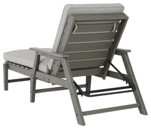 Load image into Gallery viewer, Visola - Chaise Lounge with Cushion - Gray
