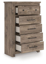 Load image into Gallery viewer, Rusticott - Five Drawer Chest - Brown
