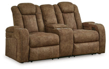 Load image into Gallery viewer, Wolfridge - 2 Pc. - Power Reclining Sofa, Power Reclining Loveseat With Console - Brindle
