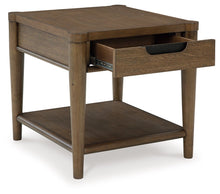 Load image into Gallery viewer, Roanhowe - Rectangular End Table - Brown
