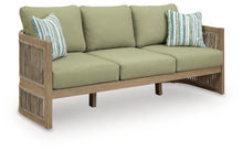 Load image into Gallery viewer, Serena Shores - Sofa With Cushion - Beige / Green
