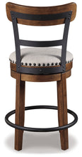 Load image into Gallery viewer, Valebeck - Full Back Swivel Stool
