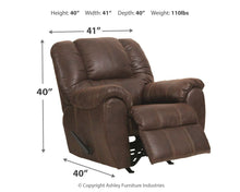 Load image into Gallery viewer, McGann - Rocker Recliner
