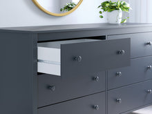 Load image into Gallery viewer, Simmenfort - Six Drawer Dresser - Navy Blue
