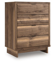 Load image into Gallery viewer, Chirason - Four Drawer Chest - Brown
