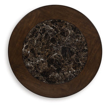 Load image into Gallery viewer, Frallyn - Round Cocktail Table - Dark Brown
