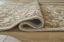 Load image into Gallery viewer, Sableridge - 5' x 7' Rug - Ivory / Taupe / Camel
