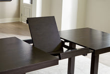 Load image into Gallery viewer, Neymorton - Rectangular Dining Room Butterfly Extension Table - Dark Grayish Brown
