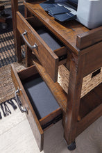 Load image into Gallery viewer, Baldridge - Printer Stand - Rustic Brown
