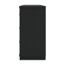 Load image into Gallery viewer, Kozmour - Six Drawer Dresser - Black / Brown
