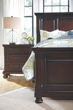 Load image into Gallery viewer, Porter - Two Drawer Night Stand - Dark Brown
