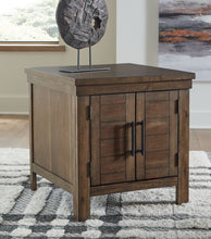 Load image into Gallery viewer, Moriville - Rectangular End Table - Grayish Brown
