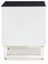 Load image into Gallery viewer, Gardoni - Rectangular End Table - White / Black
