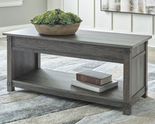 Load image into Gallery viewer, Freedan - Rect Lift Top Cocktail Table - Grayish Brown
