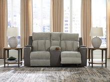 Load image into Gallery viewer, WhipLash - Power Reclining Loveseat With Console / Adj Headrest - Sisal
