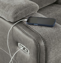 Load image into Gallery viewer, Mixed Motion - Power Reclining Sofa With Adjustable Headrest
