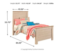 Load image into Gallery viewer, Willowton - Panel Bed
