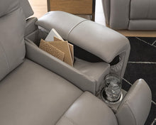 Load image into Gallery viewer, Real Moments - Power Recliner With Audio Seating - Ash
